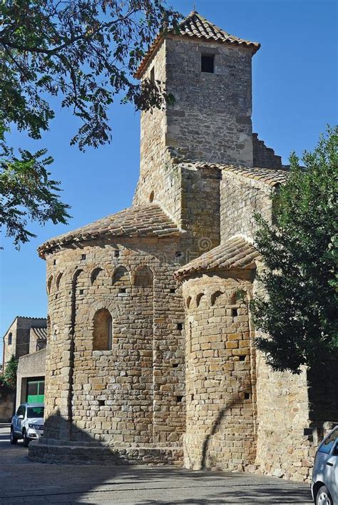 Church Of Sant Pere De Ullastret Editorial Photography Image Of