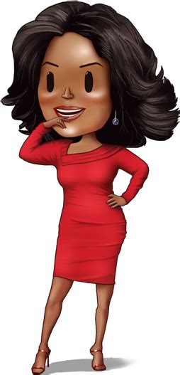Illustration Of Oprah Winfrey Illustration 410x526 Png Download