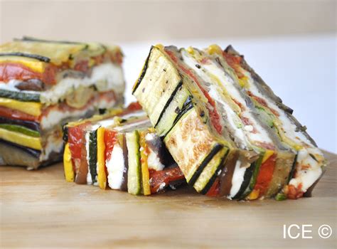 Roasted Vegetable And Goat Cheese Terrine School Of Culinary Arts