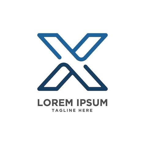 Premium Vector Letter X Logo Design