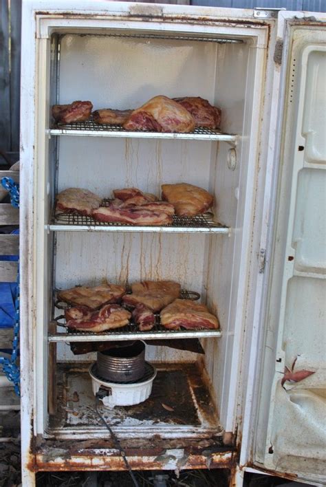 reuse it old refrigerator or freezer turns into a smoker this western life homemade smoker