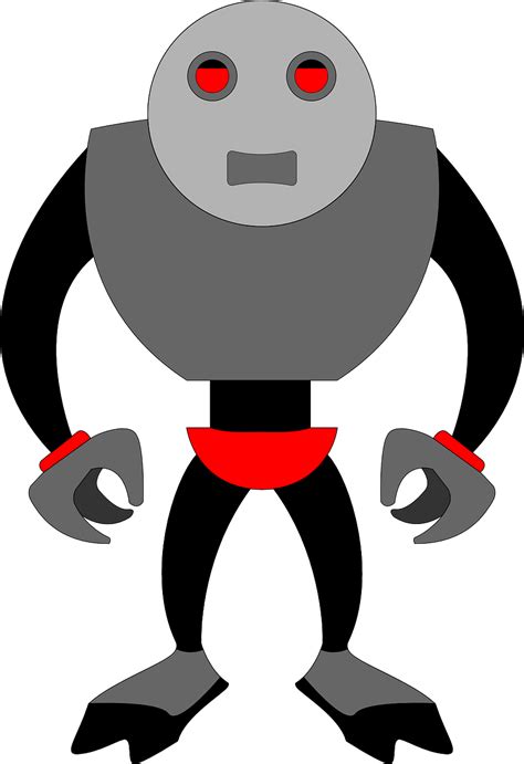 Terminator Robot Android Grafică Vectorială Gratuită Pe Pixabay