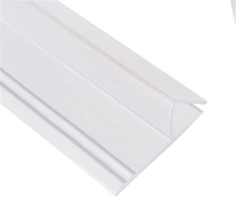 Buy Uxcell Frameless Glass Shower Door Sweep Door Bottom Side Seal Strip H Type With 20mm Drip