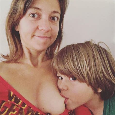 Mum Shares Video Breastfeeding Her Four Year Old Son To Desexualise It