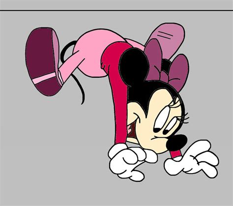 Minnie Mouse Is Diving To Scream By Tylerleejewell On Deviantart