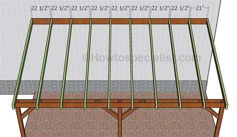 How To Build An Attached Carport Howtospecialist How To Build Step