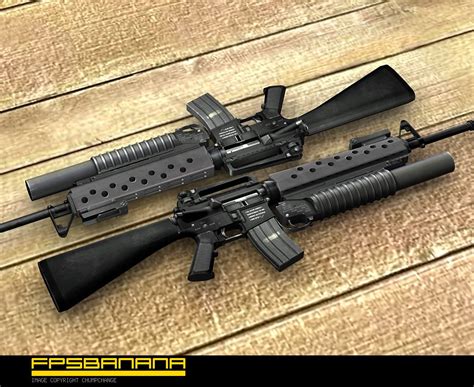 M16a4 M203 Fixed Textures Counter Strike Source Mods