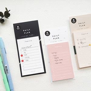 Daily Plan Sticky Notes Things To Do Weekly Notepad Notepads