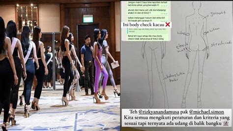 viral finalis miss universe indonesia diduga difoto tanpa busana saat body checking ceo mundur