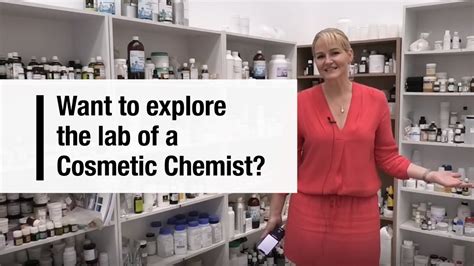 Cosmetic Chemist Lab Tour Youtube