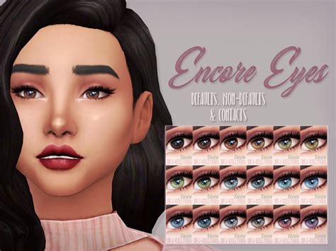 The Sims Resource Encore Eyes Non Defaults