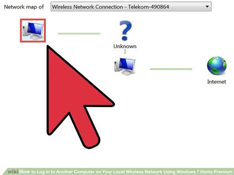 In the list of networks, choose the network that you want to connect to, and then select connect. How to Log in to Another Computer on Your Local Wireless ...