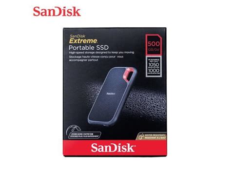 Sandisk 500gb Extreme Portable Ssd Up To 1050mbs Usb C Usb 32
