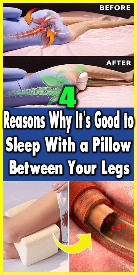 Reasons Why Its Good To Sleep With A Pillow Between Your Legs In