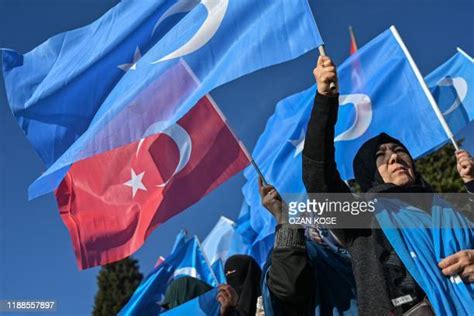 Uyghur Flag Photos And Premium High Res Pictures Getty Images