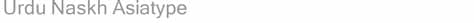 Craft a personalized note with one of these. Download Free Font Urdu Naskh Asiatype
