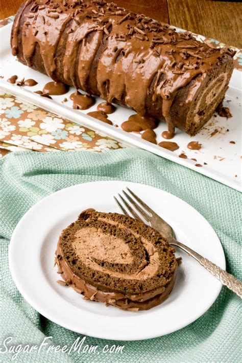 If you're looking for delicious keto desserts that everyone else will love too, this is for you. Sugar-Free Low Carb Chocolate Tiramisu Cake Roll
