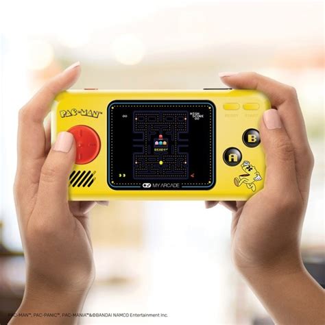 Pocket Player Pac Man 3 Games In 1 My Arcade Portable Gaming System