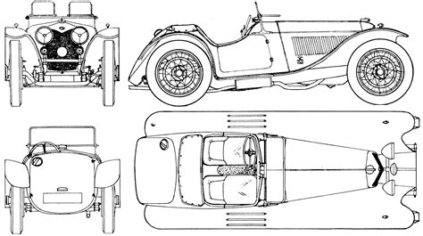 Car Blueprints For 3d Modeling