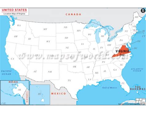 Buy Virginia Location Map