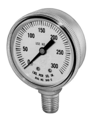 Pressure Gauge Bourdon Tube Dial Process Ritm Industry