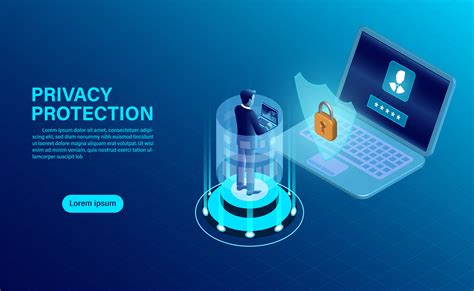 Privacy protection banner concept 695793 - Download Free Vectors ...