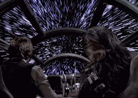 Star Wars Hyperspeed GIF Star Wars Hyperspeed Millenium Falcon