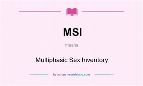 msi multiphasic sex inventory in undefined by free nude porn photos