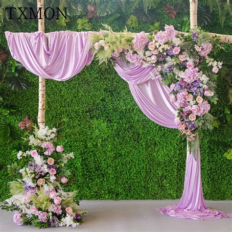 Fake Flower Arch For Wedding Kesilxm