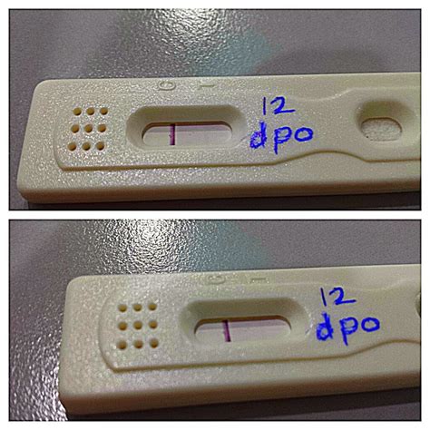 Waiting For Our Little Sprouts 12 Dpo Pregnancy Test