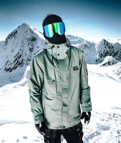Adept Snowboard Jacket Faded Green