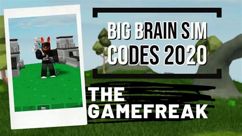Roblox Big Brain Simulator Codes 2020 Youtube