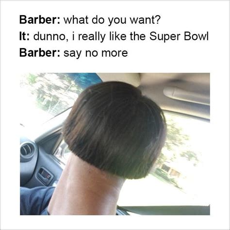 Superbowl Cut The Barber Know Your Meme