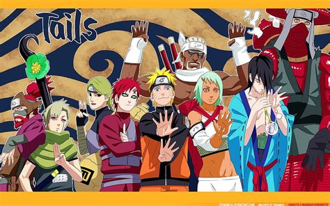 Naruto The Whole Gang Naruto Gang Hd Wallpaper Pxfuel