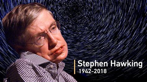 Legendary Scientist Stephen Hawking Dies Aged 76 Youtube