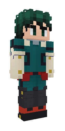 Izuku Midoriya Gamma Suit Minecraft Anime Mc Skins Minecraft Skin