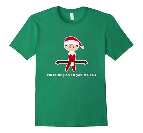 Elf On The Shelf T Shirt Funny Elf Christmas Tee Td Teedep