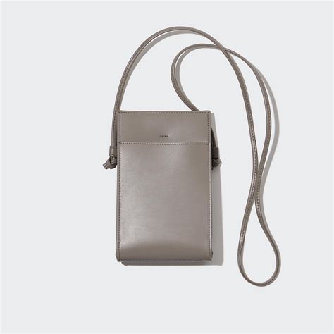 Faux Leather Mini Utility Shoulder Bag Uniqlo Us