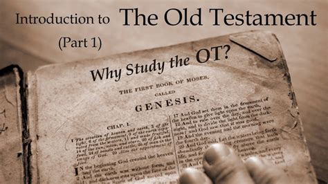 Introduction To Old Testament Study The House Of The Nazarene