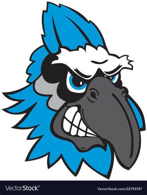 Blue Jay Mascot Clipart Images