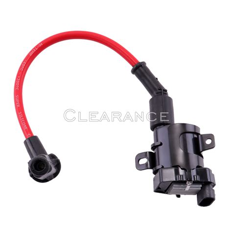 Uf262 D585 Ignition Coils With Spark Plug Wires Chevy Silverado 1500