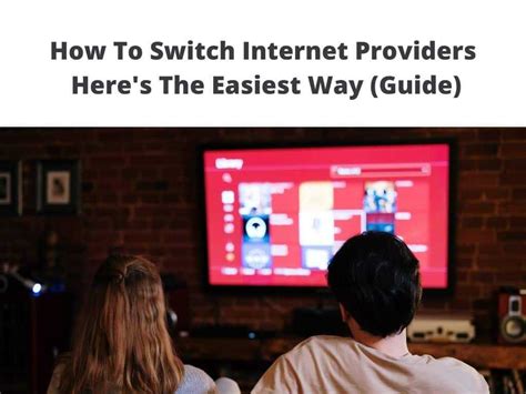 How To Switch Internet Providers