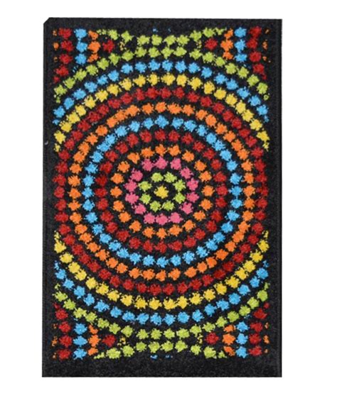 Spider Multicolour Traditional Pattern Floor Mat Buy