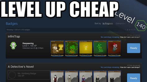 How To Level Up Craft Badges On Steam For Cheap ~020 Each