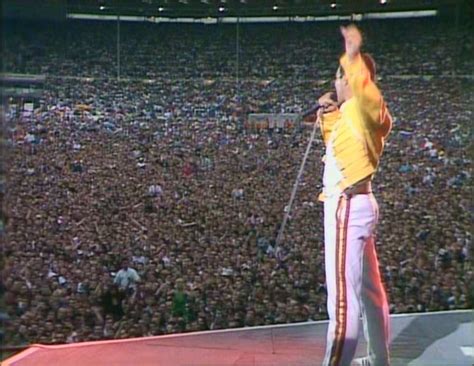 Tie your mother down live at wembley stadium / july 1986. Live at Wembley Stadium | Freddie mercury, Wembley, Queen ...