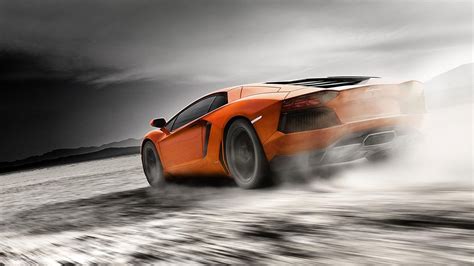 2560x1440 Orange Lamborghini Aventador 1440p Resolution Hd 4k