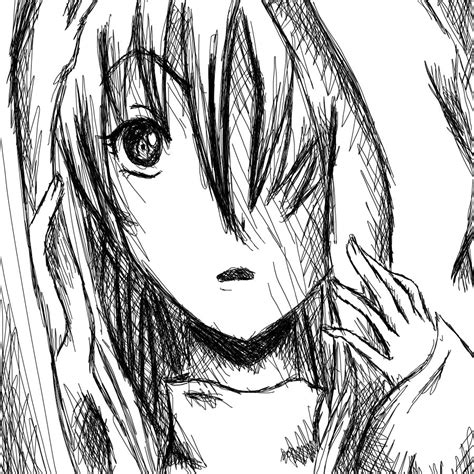 Hooded Girl ← An Anime Speedpaint Drawing By Artfreaksue Queeky