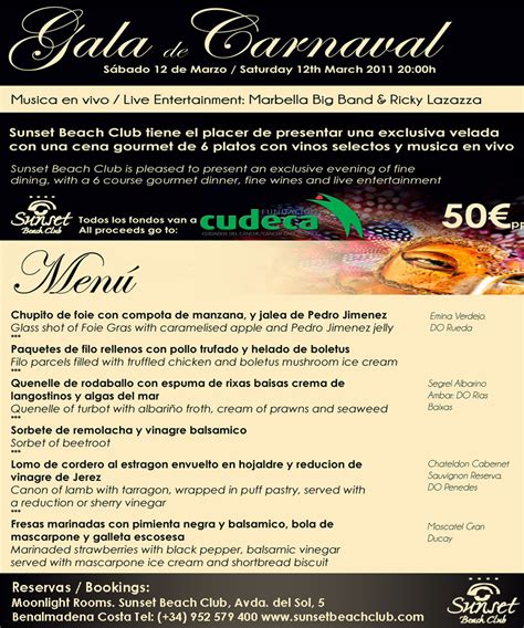 Get this recipe since 1995, epicurious has been the ultimate food resource for the home cook, with daily kitchen tips, fun cooking. A Six Course Gourmet Dinner, Fine Wines and Top Class ...