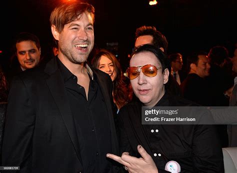 Executive Producer Jody Hill And Musician Marilyn Manson Attend The News Photo Getty Images