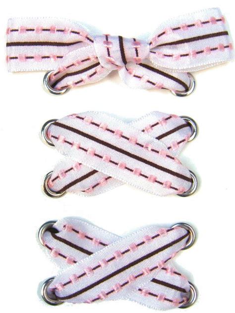 The Shoelaces Shop Striped Ribbon Shoelaces Shoe Laces Cute Etsy